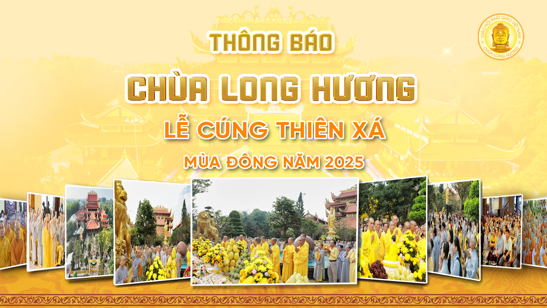 THÔNG BÁO LỄ CÚNG THIÊN XÁ MÙA ĐÔNG NĂM 2025