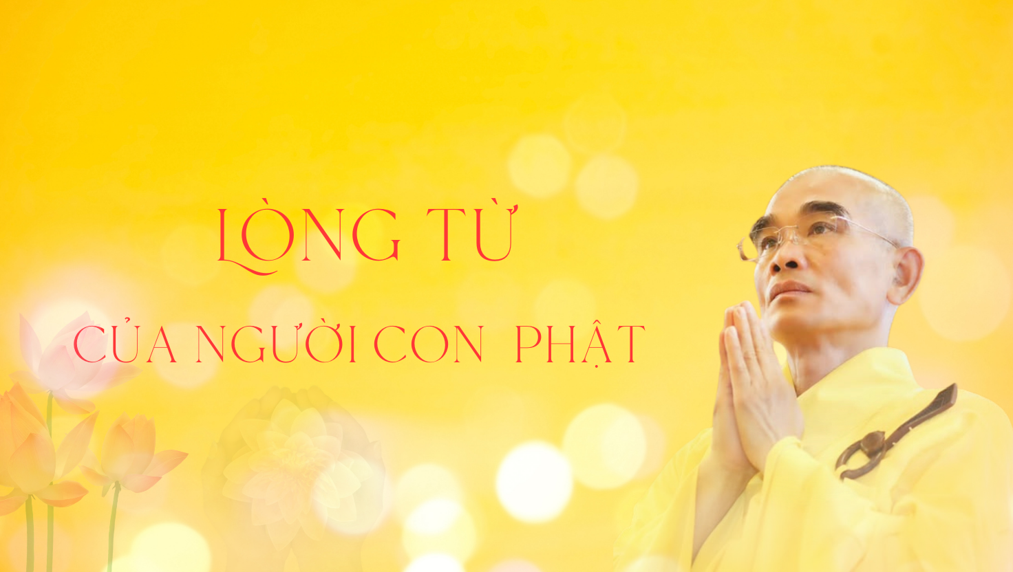 LÒNG TỪ  CỦA NGƯỜI CON PHẬT