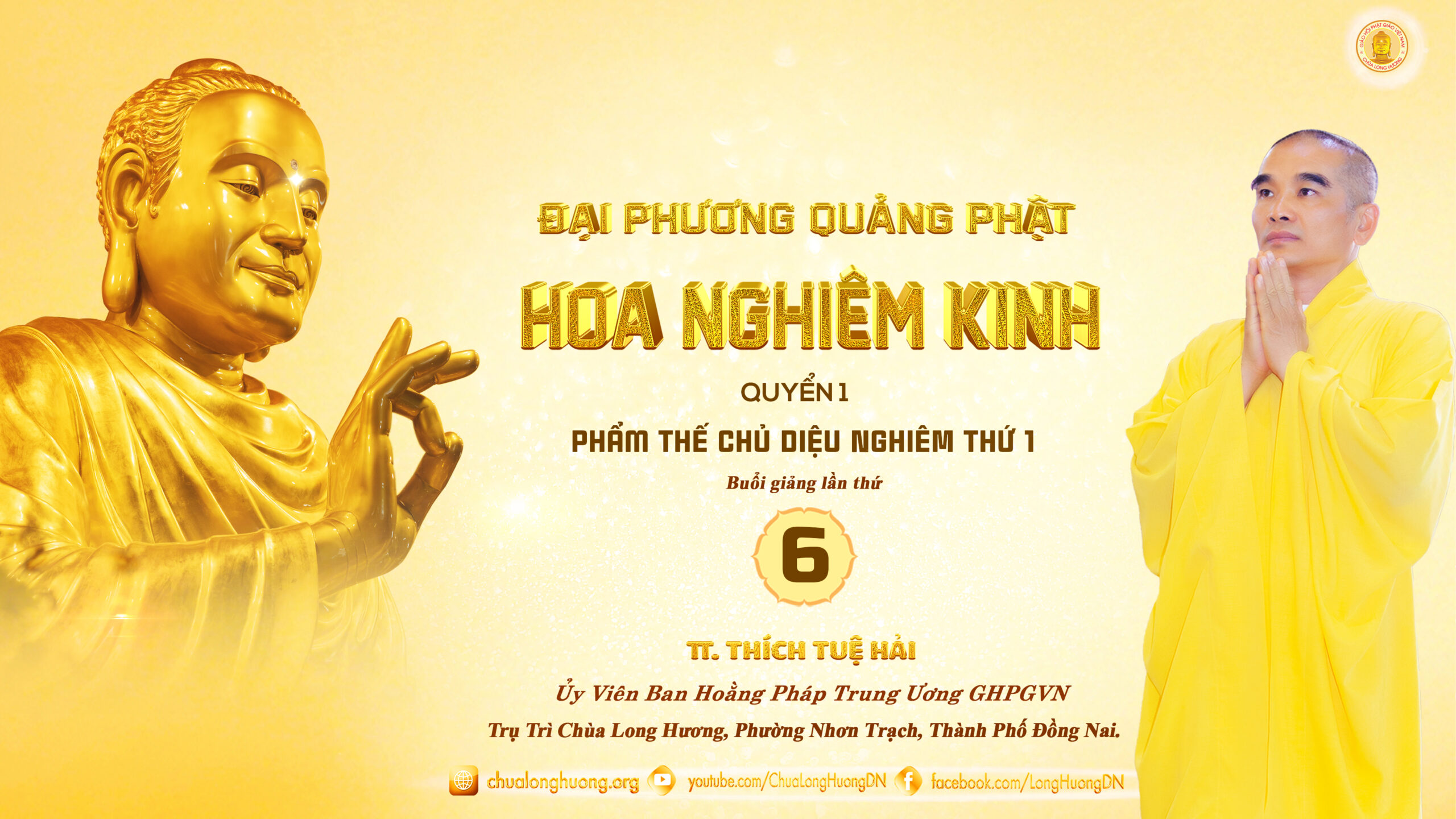 PHÂN TÍCH “KINH HOA NGHIÊM”  (Bài 6)